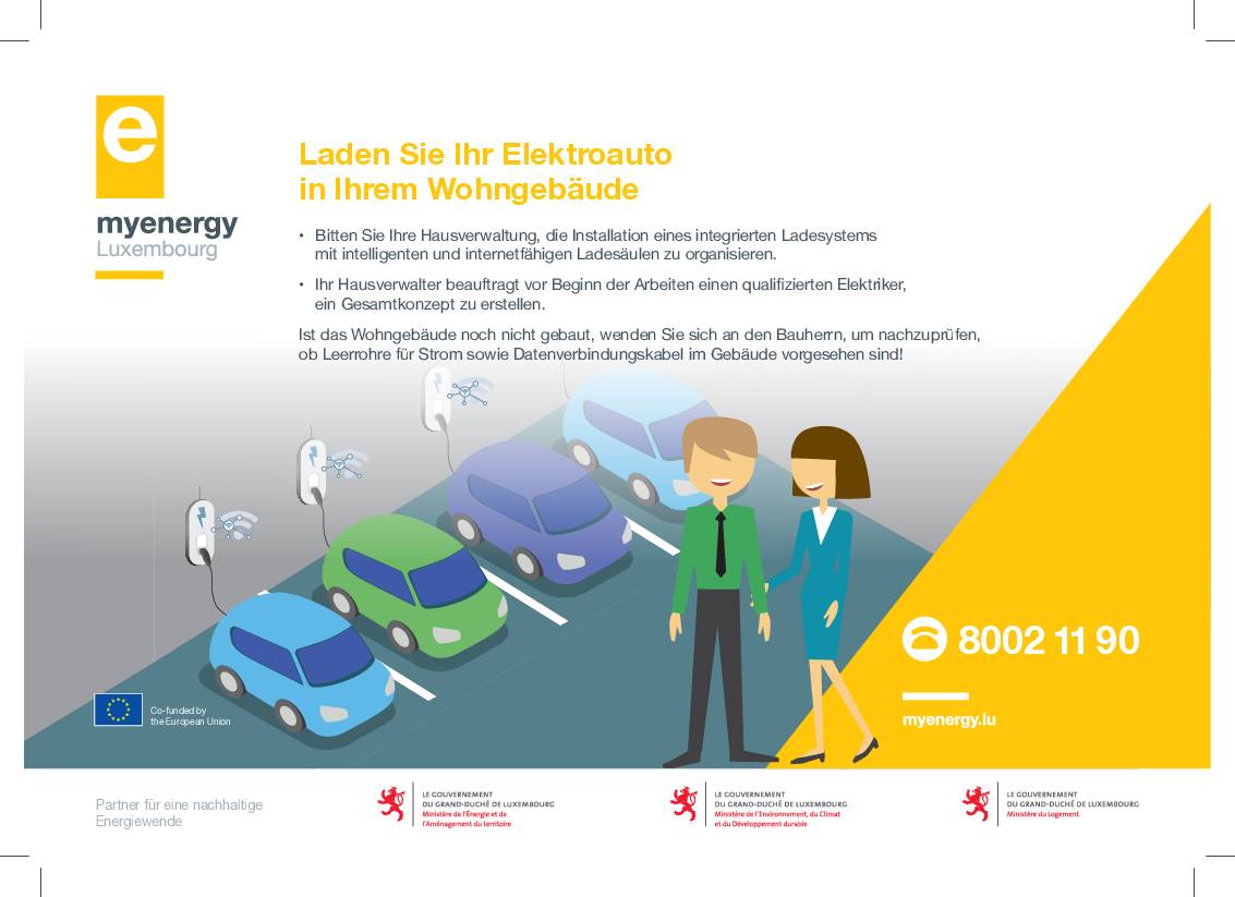 Infotip MyEnergy - Chargez votre voiture électrique dans votre résidence